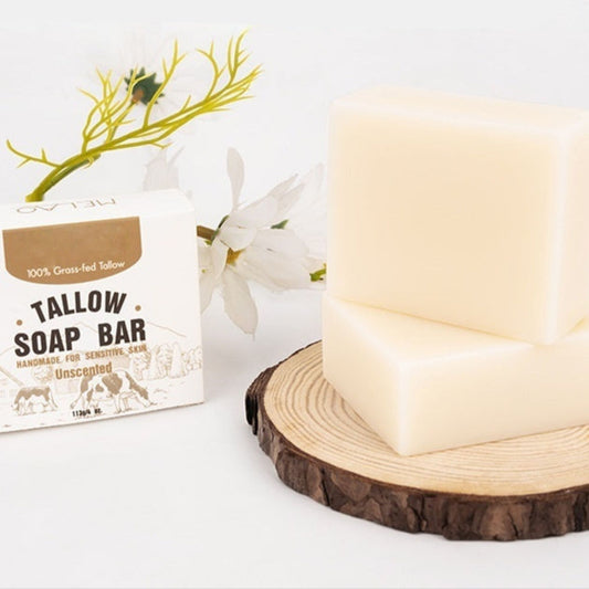 Unscented Tallow Soap Bar